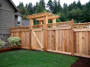 Custom Pergo Fence